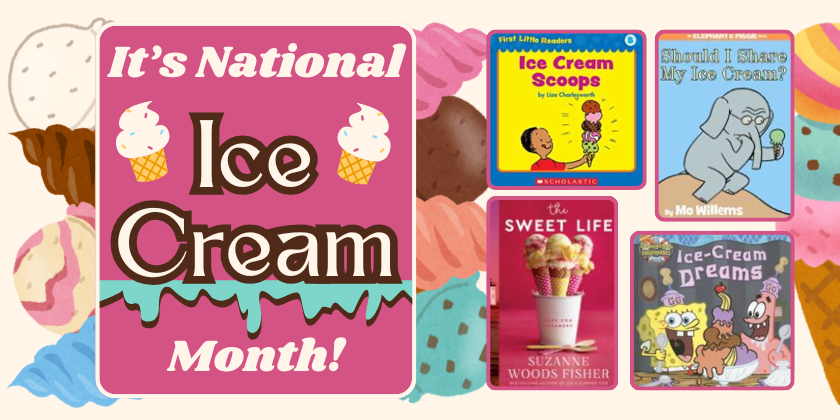 Ice Cream Books at the Library