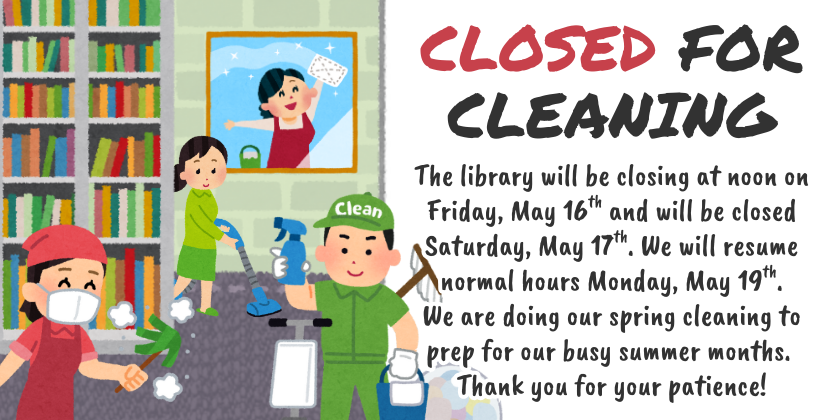 Closed for Cleaning